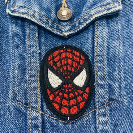 Spiderman Face Patch