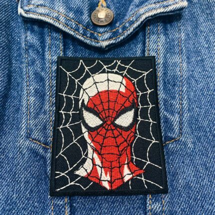 Spiderman Black Web Patch