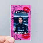 Oscar Piastri Burn Book Sticker