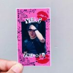 Yuki Tsunoda Burn Book Sticker