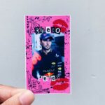 Checo Perez Burn Book Sticker
