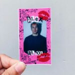 Alex Albon Burn Book Sticker