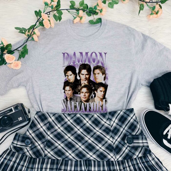 Damon Salvatore Poster T-Shirt