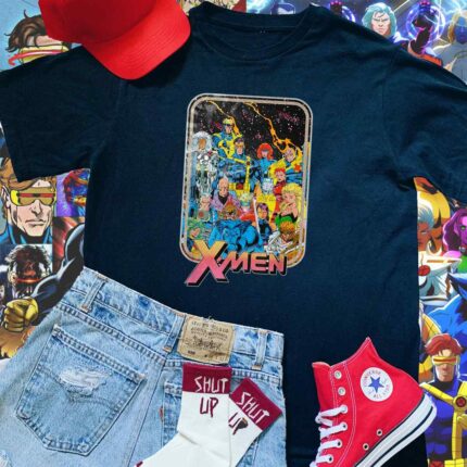 X-Men Retro Poster T-Shirt