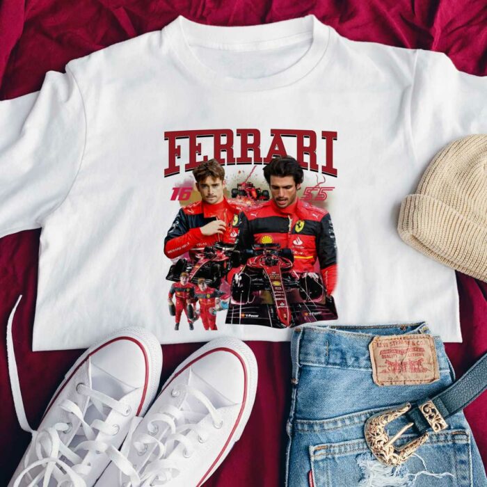 Ferrari Poster T-Shirt