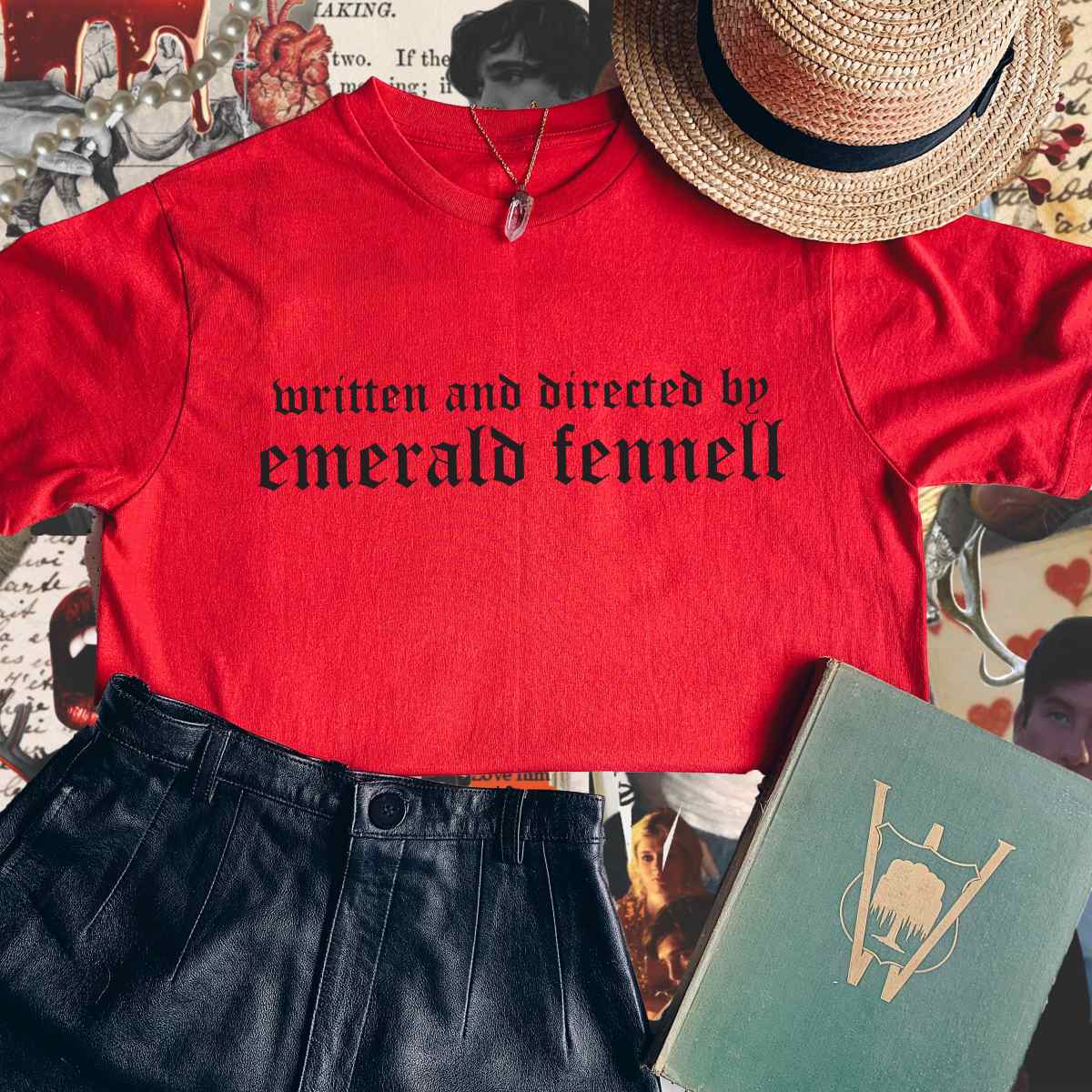 Written and Directed By Emerald Fennel T-Shirt Written and Directed By Emerald Fennel T-Shirt