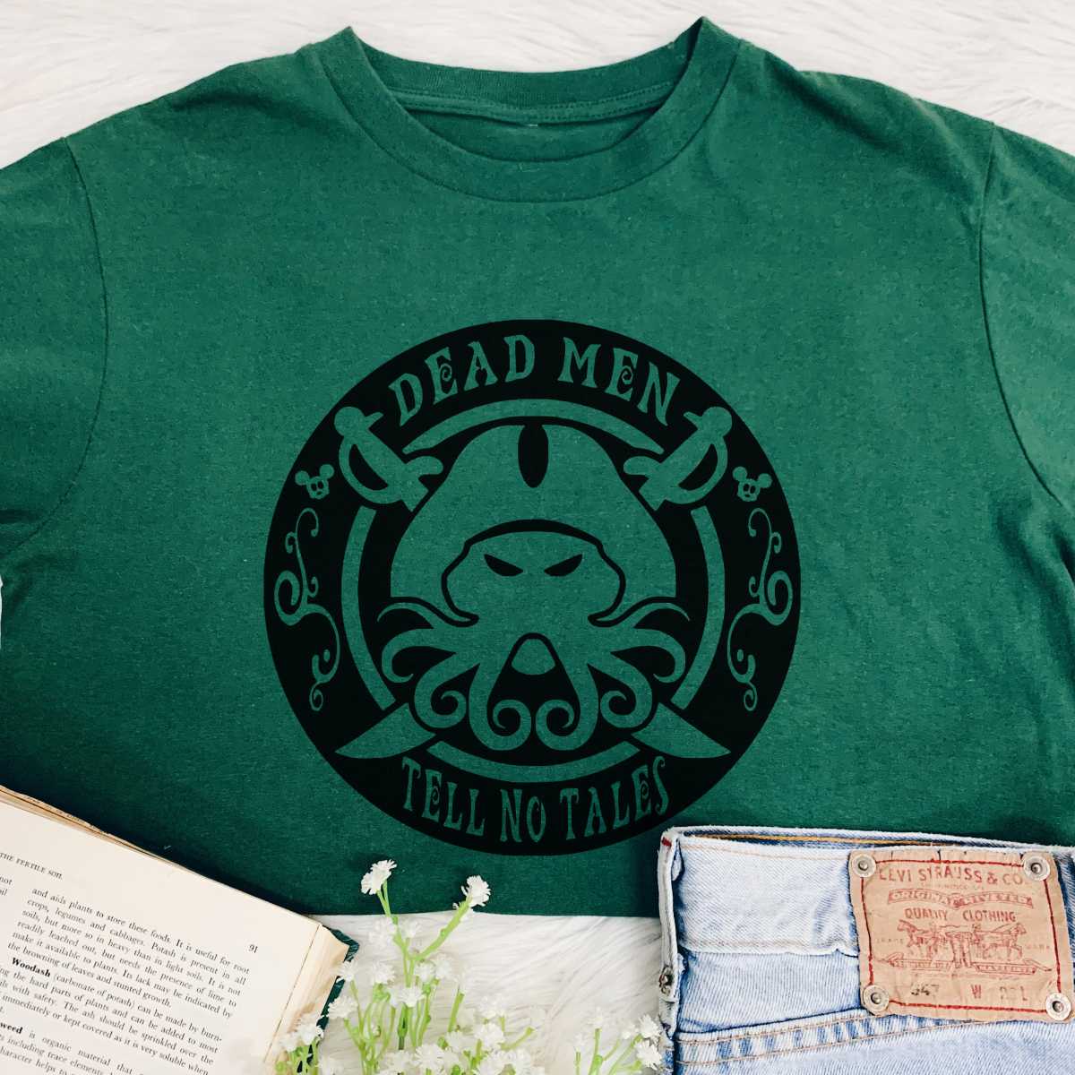 Tee 27 Dead Men Tell No Tales T-Shirt - Image 1