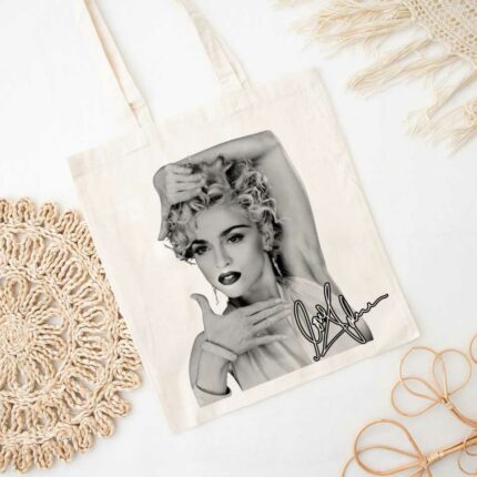 Madonna Poster Tote Bag