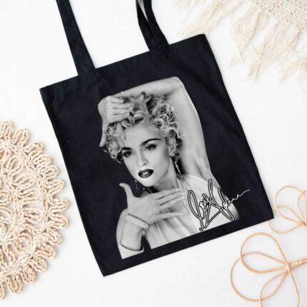 Madonna Poster Tote Bag