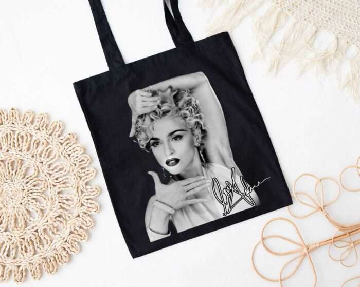 Madonna Poster Tote Bag