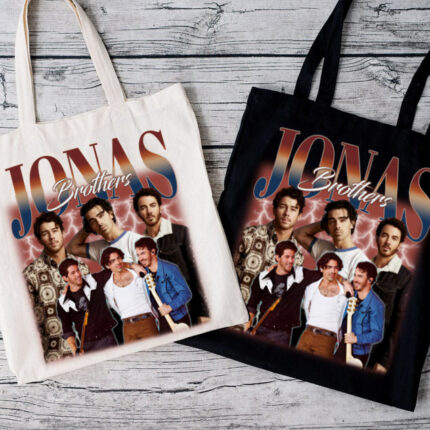 Jonas Brothers Poster Tote Bag