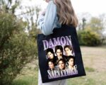 Damon Salvatore Poster Tote Bag