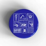Hamunaptra Stamp Badge/Magnet