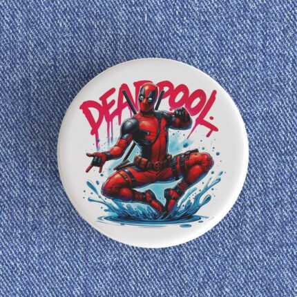 Deadpool Puddle Badge/Magnet
