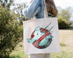 Ghostbusters Ice Logo Tote Bag