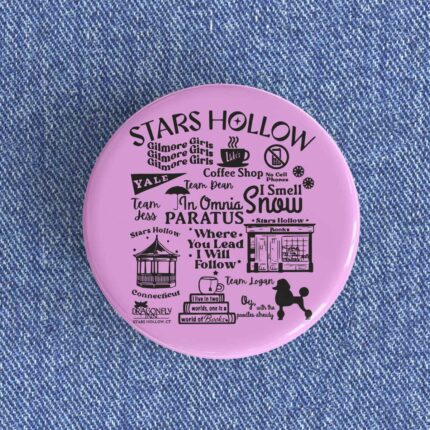 Stars Hollow Symbols Badge/Magnet