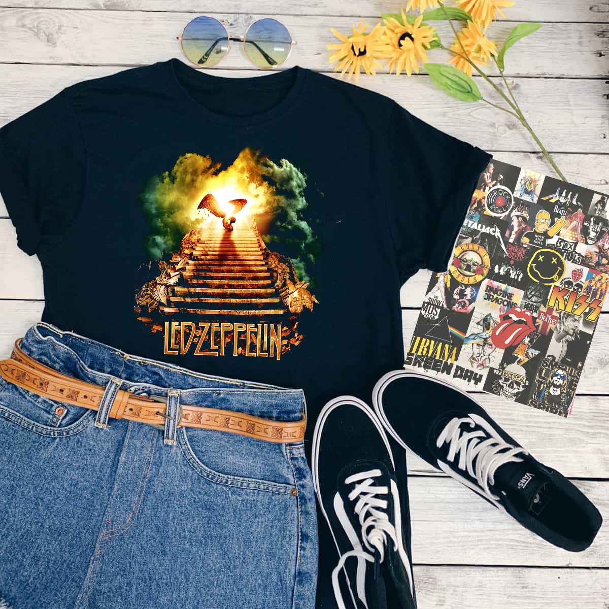 Led Zeppelin Poster T-Shirt Led Zeppelin Poster T-Shirt