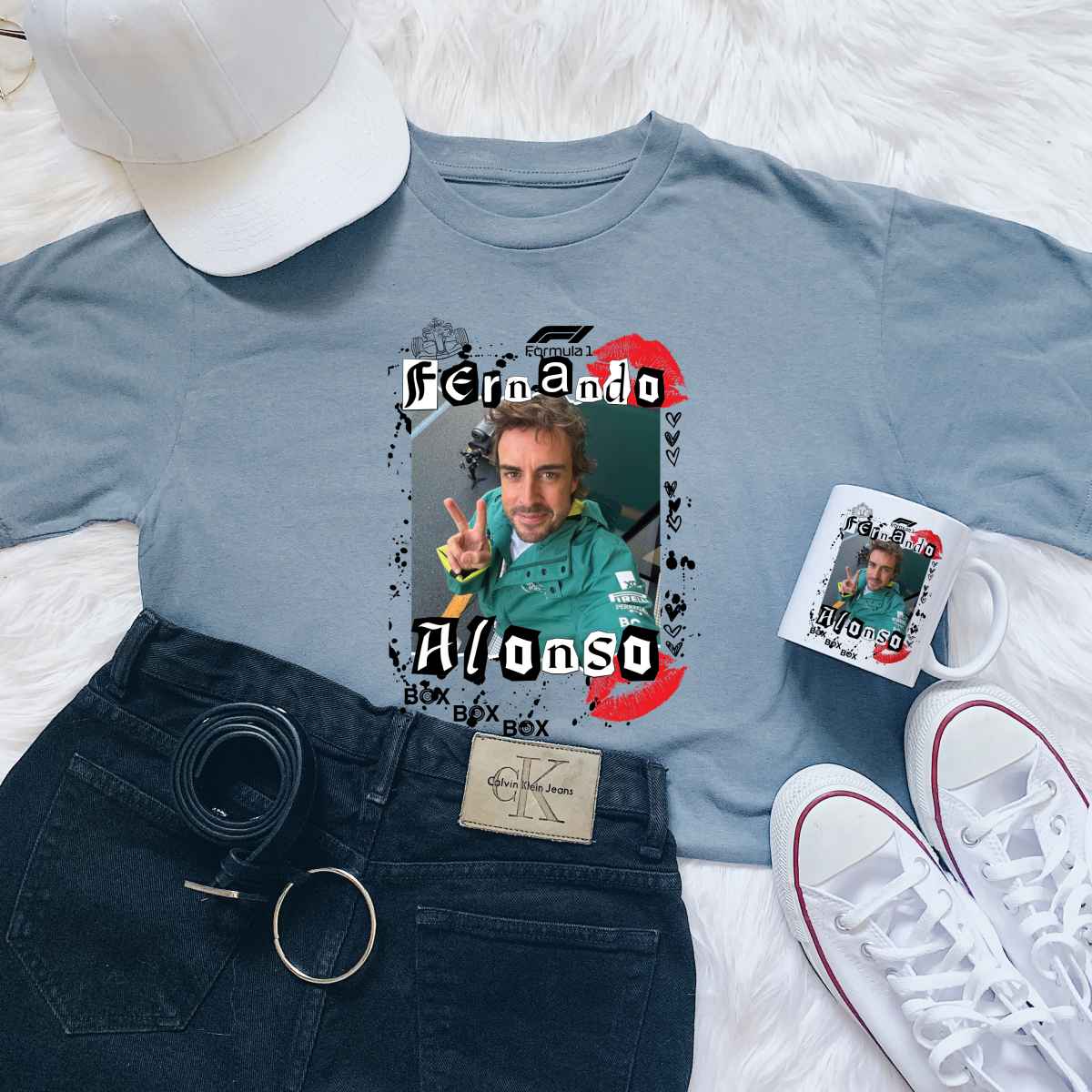 Fernando Alonso Burn Book T-Shirt Fernando Alonso Burn Book T-Shirt