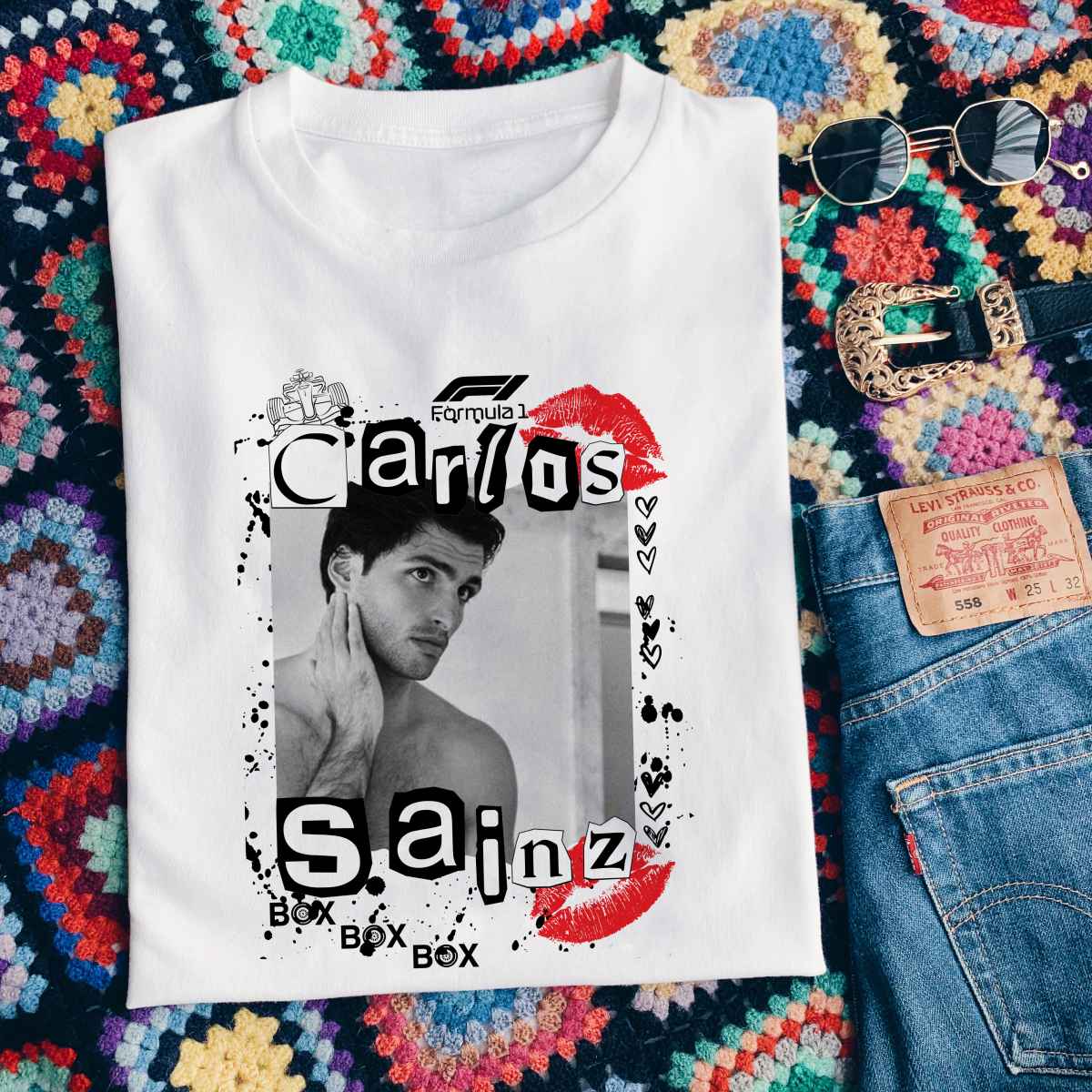 Carlos Sainz Burn Book T-Shirt Carlos Sainz Burn Book T-Shirt