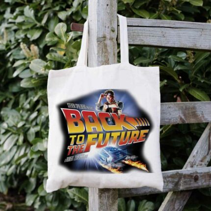 Back To The Future Tote Bag