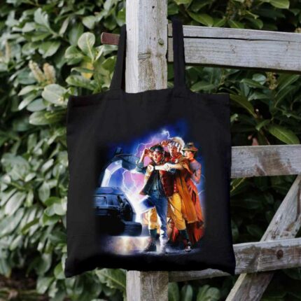 Marty and Doc Tote Bag