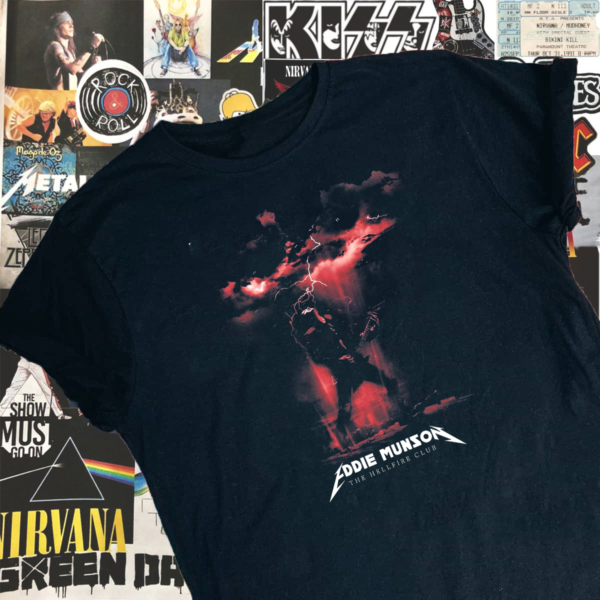Eddie Munson Poster T-Shirt Eddie Munson Poster T-Shirt