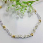 Taylor's Version Gold Beaded Necklace