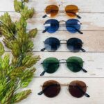Retro Classic Roundish Sunglasses