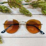 Retro Classic Roundish Sunglasses