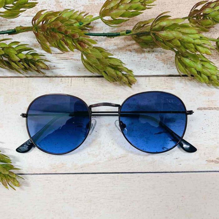 Retro Classic Roundish Sunglasses