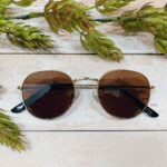 Retro Classic Roundish Sunglasses