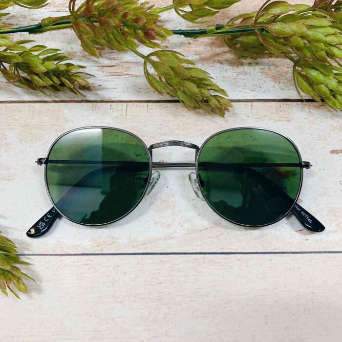 Retro Classic Roundish Sunglasses