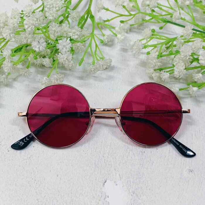 Round Lennon Metal frame sunglasses