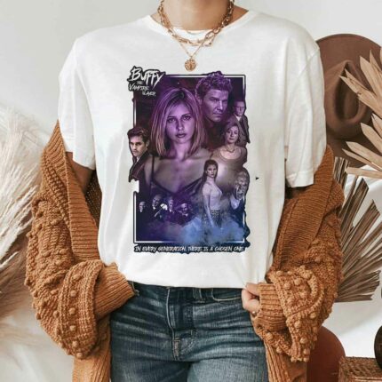 Buffy Character Poster T-Shirt