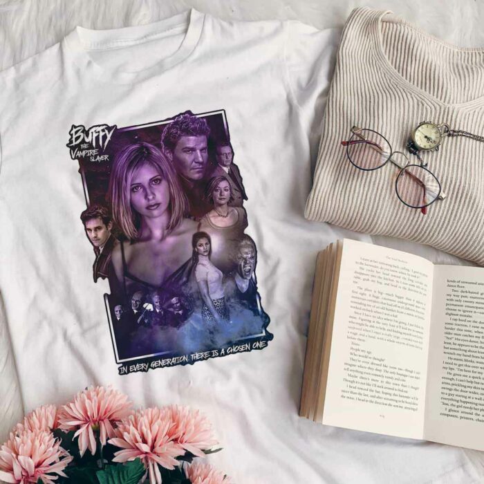 Buffy Character Poster T-Shirt