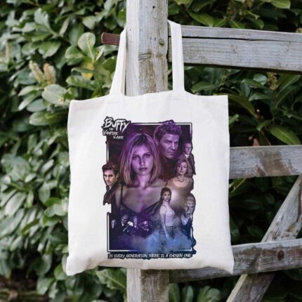 Buffy Character Poster Tote Bag
