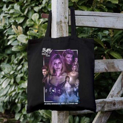 Buffy Character Poster Tote Bag