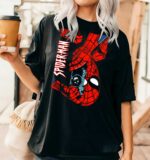 Spider-Man Camera T-Shirt (Black)