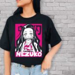 Nezuko Pink Poster T-Shirt
