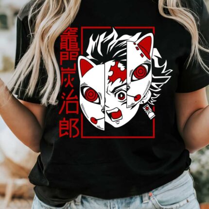 Tanjiro Kitsune Mask T-Shirt