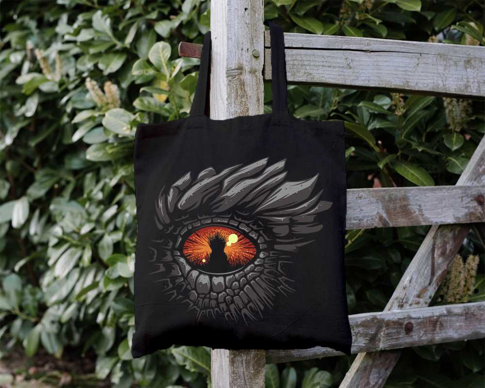 Dragon Eye Tote Bag Dragon Eye Tote Bag - Image 1