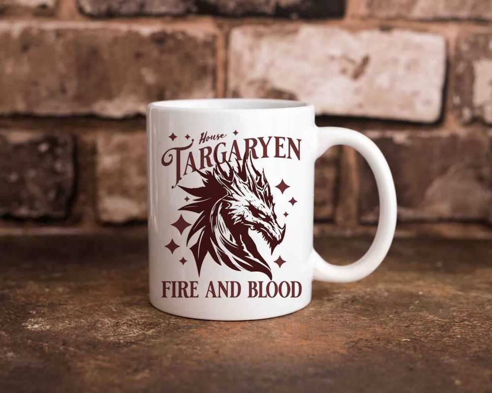 House Targaryen Fire and Blood Mug House Targaryen Fire and Blood Mug - Image 1