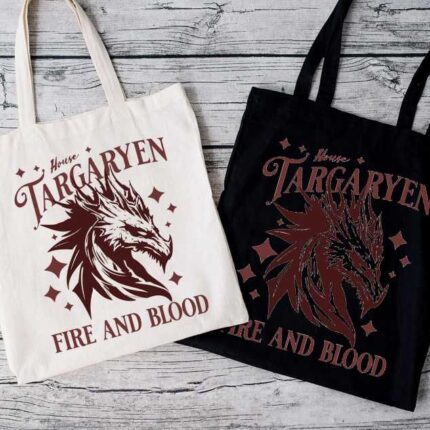 House Targaryen Fire and Blood Tote Bag