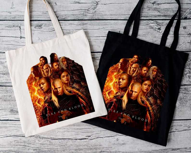 Fire and Blood Tote Bag Fire and Blood Tote Bag
