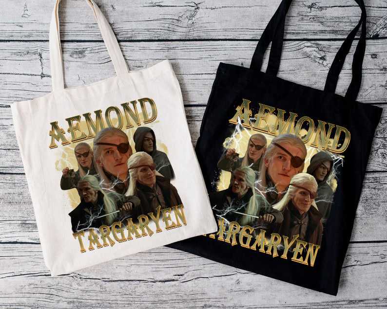 Aemond Tagaryen Tote Bag Aemond Tagaryen Tote Bag