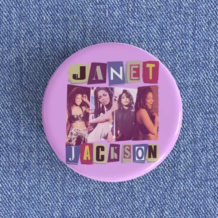 Janet Jackson Badge/Magnet