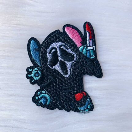 Stitch Ghostface Patch