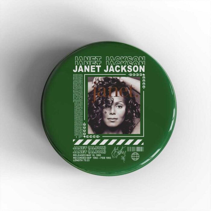Janet Jackson Badge/Magnet