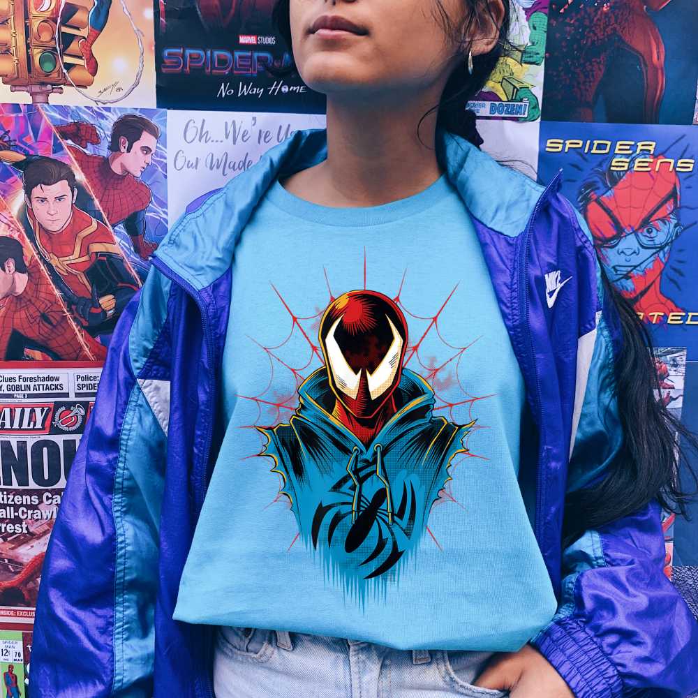 SPider Man Portrait Spider Man Portrait T-Shirt - Image 1