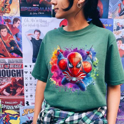 Spiderman Flying T-Shirt